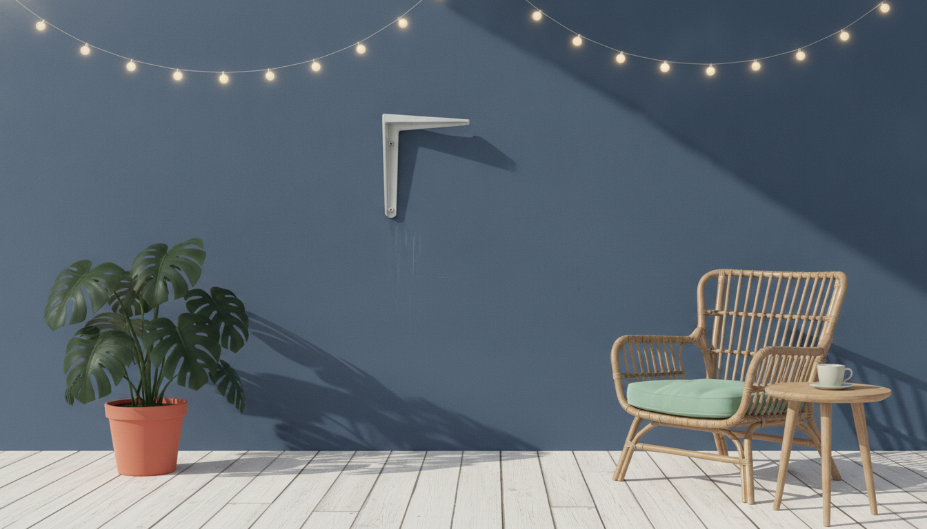 Terrasse uten markise, illustrasjonsbilde knyttet til bolighandel og eierskifteforsikring